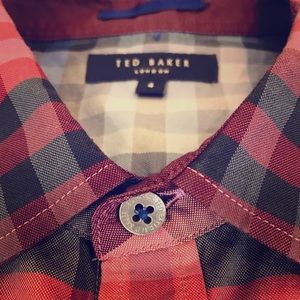 Never worn Dapper Ted Baker Men's Button-Up